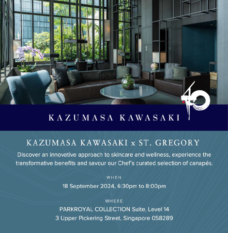 Event Announcement: Launch of Kazumasa Kawasaki x St. Gregory